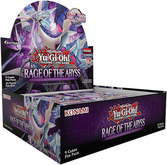 YU-GI-OH! TCG Rage of the Abyss - 9 x Card Booster Box