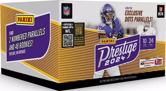 PANINI Prestige NFL Football 2024 Retail Box