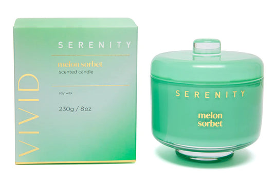 Serenity Melon Sorbet 230gm Candle