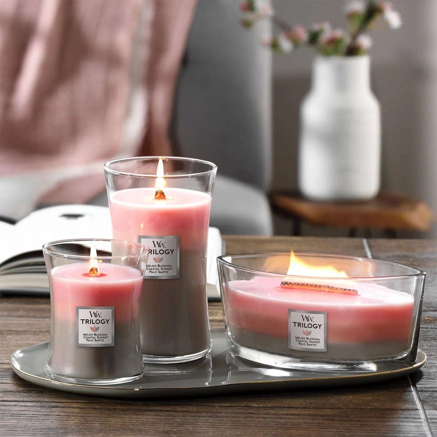 WoodWick Shoreline Trilogy Large Candle