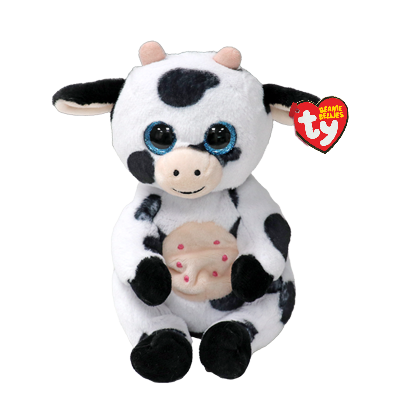 HERDLY THE COW REGULAR TY BEANIE BELLIES