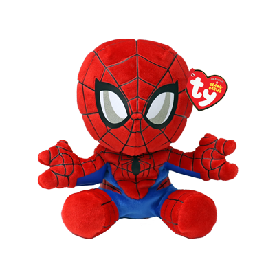 SPIDERMAN SOFT REGULAR TY BEANIE BABIES