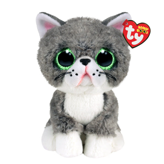 FERGUS THE GREY CAT REGULAR TY BEANIE BOO