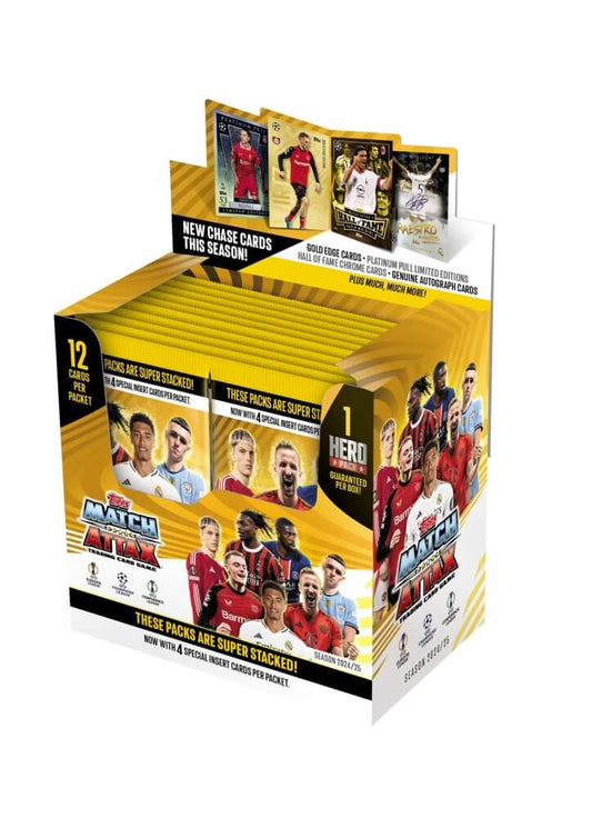 MATCH ATTAX UEFA Champions League 2024/2025 Edition Trading Card Booster Box