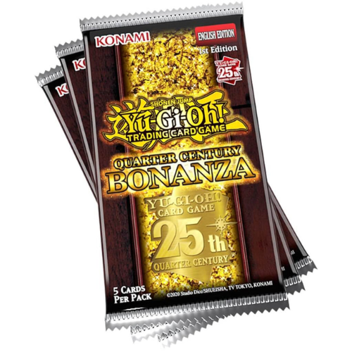 YU-GI-OH! TCG Quarter Century Bonanza Collection 3-Booster Tuck Box