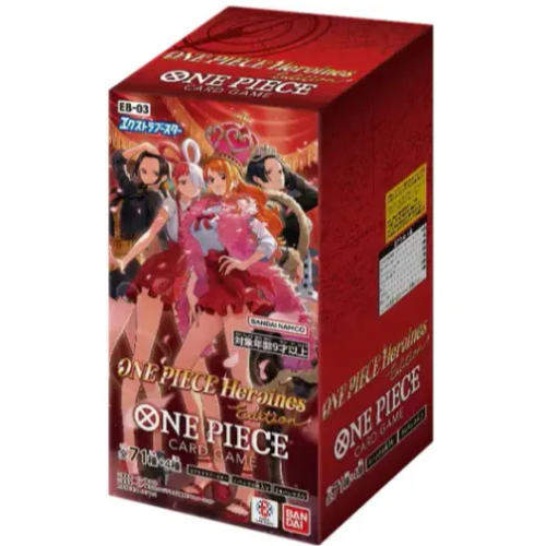 One Piece Card Game - Extra Booster EB-03 Heroines Edition Booster Box Japanese