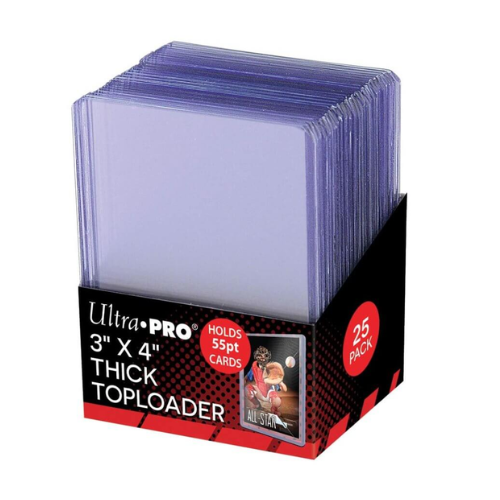 ULTRA PRO Toploader - 3 x 4  55pt Toploader 25ct