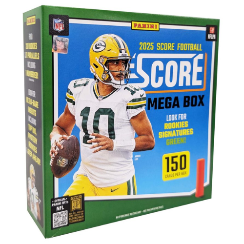 Panini Score 2025 NFL Football MEGA Box