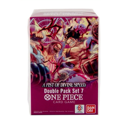 One Piece Card Game: Double Pack Display – A Fist Of Divine Speed  [DP-07]