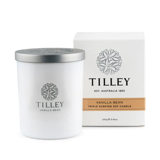 Vanilla Bean Candle 240gm Tilley