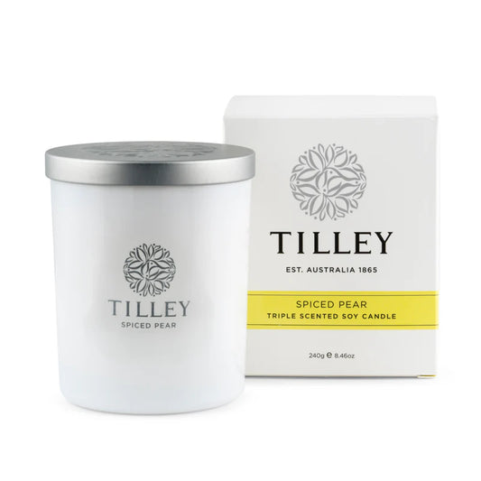 Spiced Pear Candle 240gm Tilley