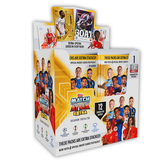 UEFA Match Attax EXTRA Champions League 2024/2025 Edition Trading Card Box (24)