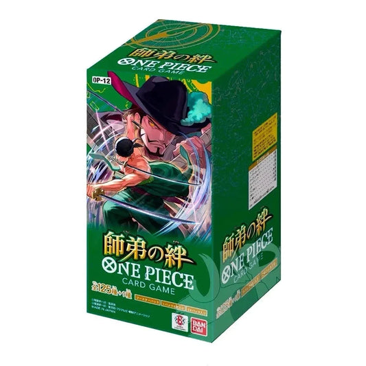 One Piece Card Game Legacy of the Master OP-12 Japanese Box