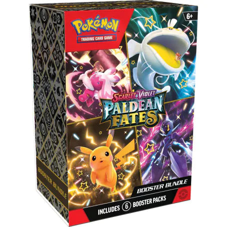 Pokemon TCG Scarlet & Violet 4.5 Paldean Fates Booster Bundle