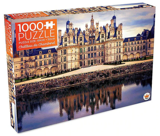 REGAL TRAVEL SERIES PUZZLE OF 1000 PIECES- CHATEAU DE CHAMBORD