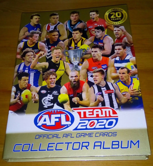 2020 AFL Team Coach Cardboard Album
