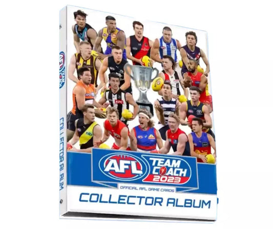 2023 AFL Team Coach Cardboard Album