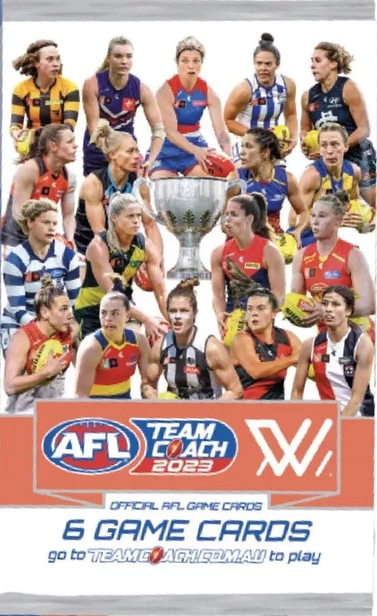 2023 AFLW Teamcoach Footy Cards