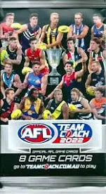 Teamcoach AFL 2022 Footy Cards