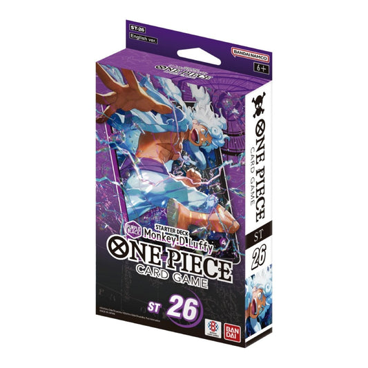 One Piece Card Game: Starter Deck  – (Purple/Black) Monkey.D.Luffy [ST-26]