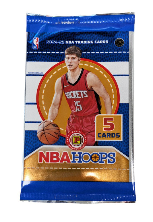 PANINI 2024- 2025 Hoops Basketball 5 x card per pack