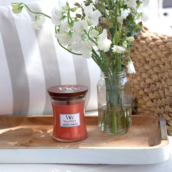 WoodWick Tamarind & Stonefruit Medium Candle