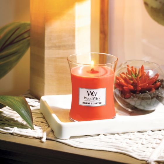 WoodWick Tamarind & Stonefruit Medium Candle