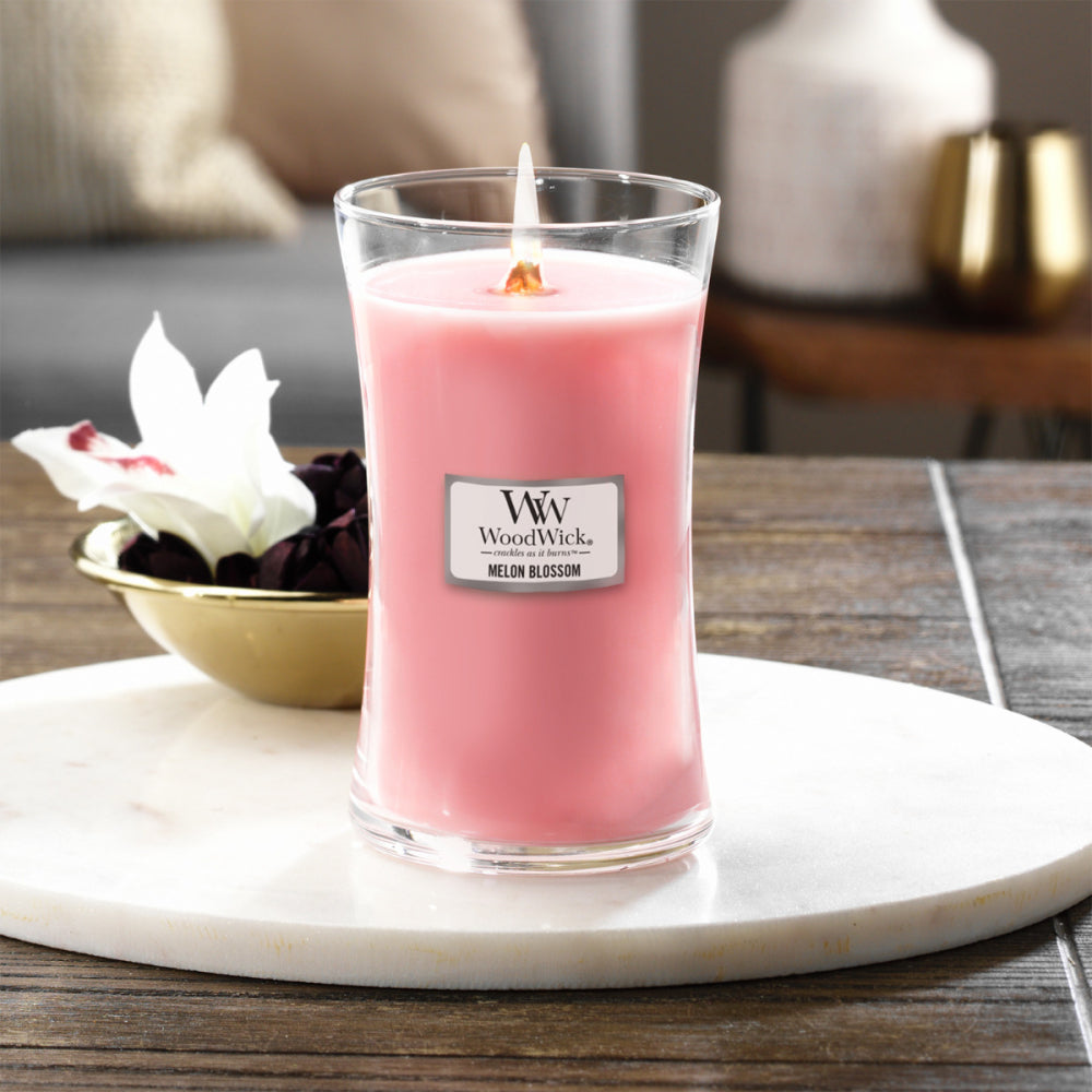 WoodWick Melon Blossom Large Candle