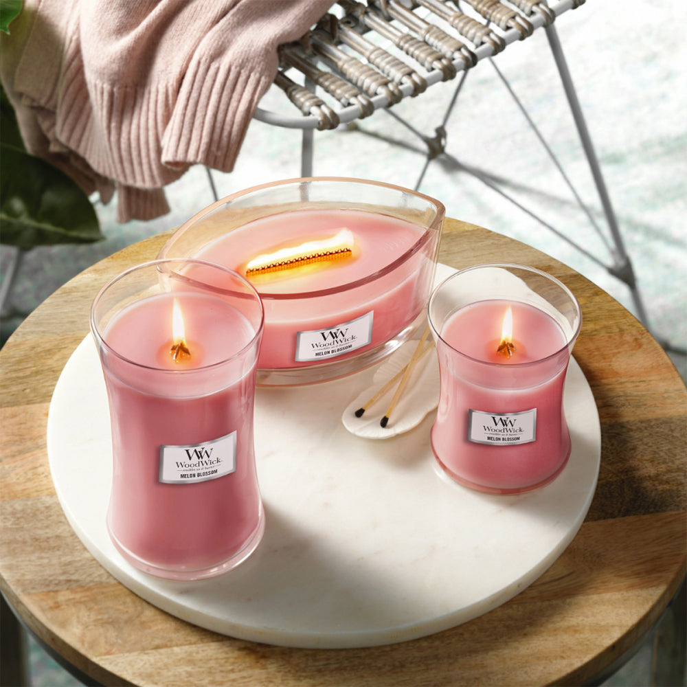 WoodWick Melon Blossom Large Candle