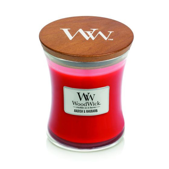 WoodWick Radish & Rhubarb Medium Candle