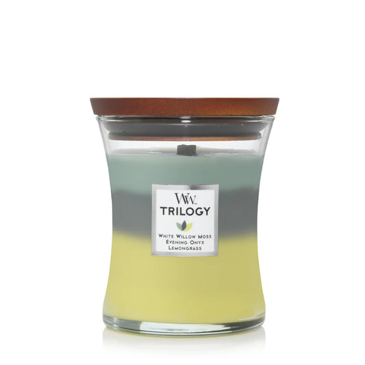 WoodWick Woodland Shade Trilogy Medium Candle