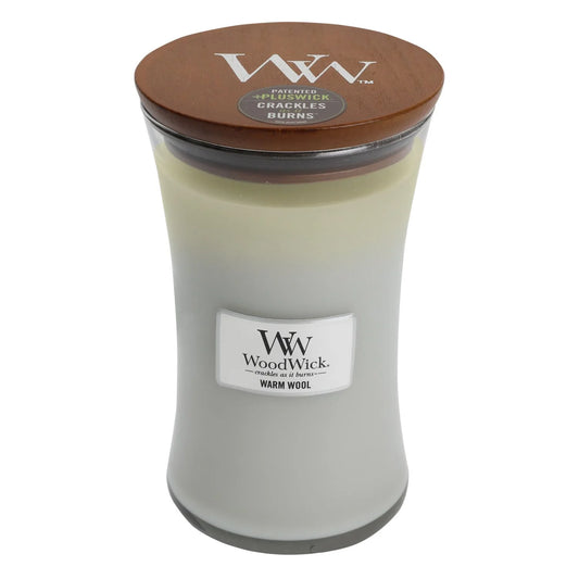 WoodWick Warm Wool Large Candle