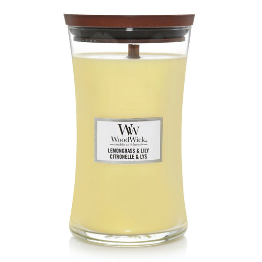 WoodWick Lemongrass & Lily Large Candle