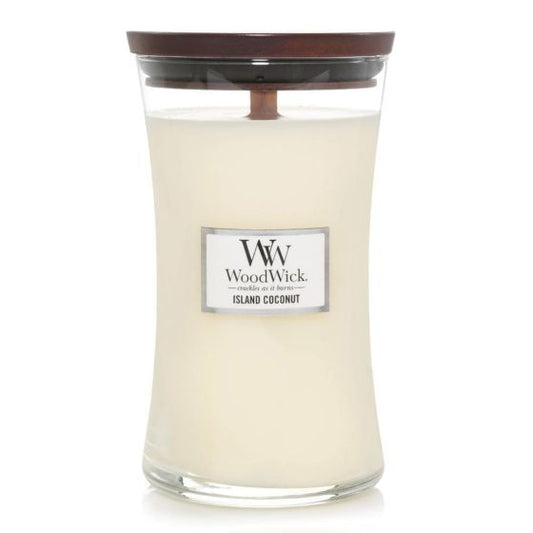 WoodWick Island Coconut Large Candle